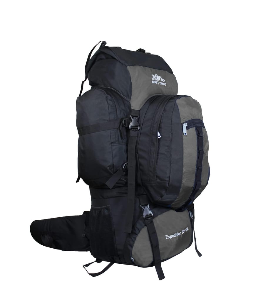 MOUNT TRACK expedition 105 liter rucksack with detachable Daypack / Camping Hiking, Trekking Bag Rucksack Navy Blue