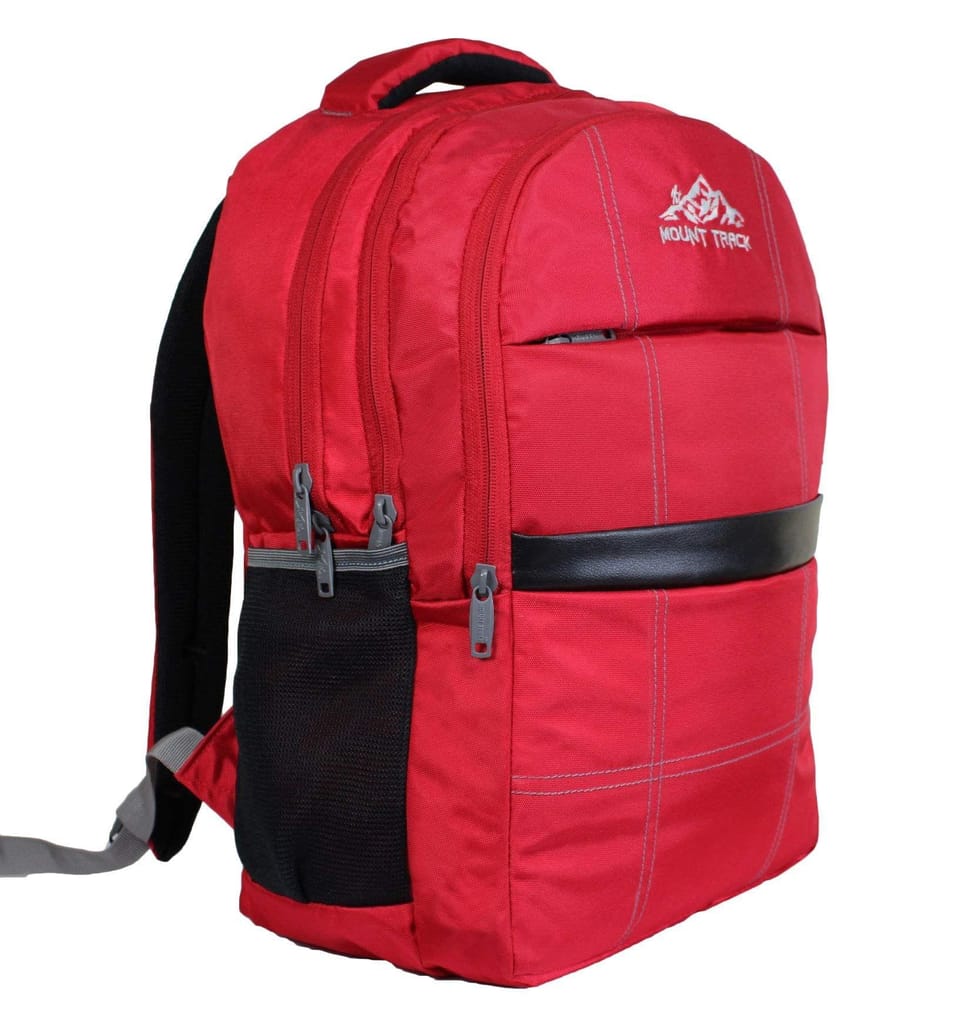 Mount Track Gear up Water Resistant Laptop Backpack Bag with Rain Cover