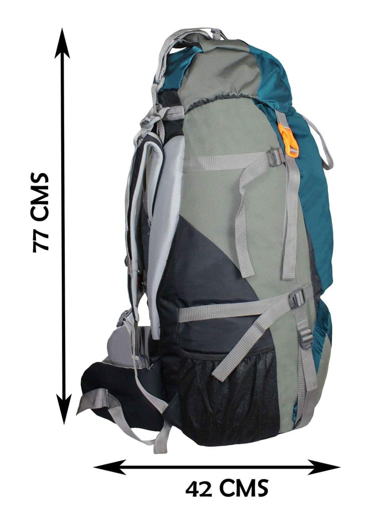 Mount Track Discover Internal Frame Camping Backpack Trekking Hiking Rucksack Travel Bag/Water Proof rain Cover/Shoe Compartment Green