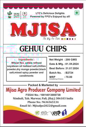 MJISA Gehuu Chips