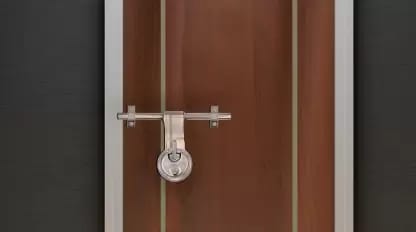 Screwtight Stainless Steel Polished Smart Lock 70mm (Steel)