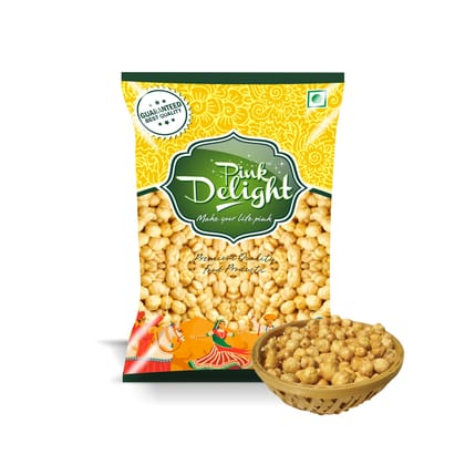Pink Delight | Bhuna Chana Skinned (Roasted Chana) | Natural & Organic Whole Spices | 500 Gm Pack