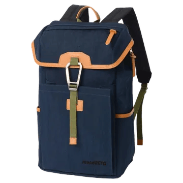 soundREVO Polyester Fabric Backpack for 15.6 Inch Laptop (19 L, Water Resistant, Blue)