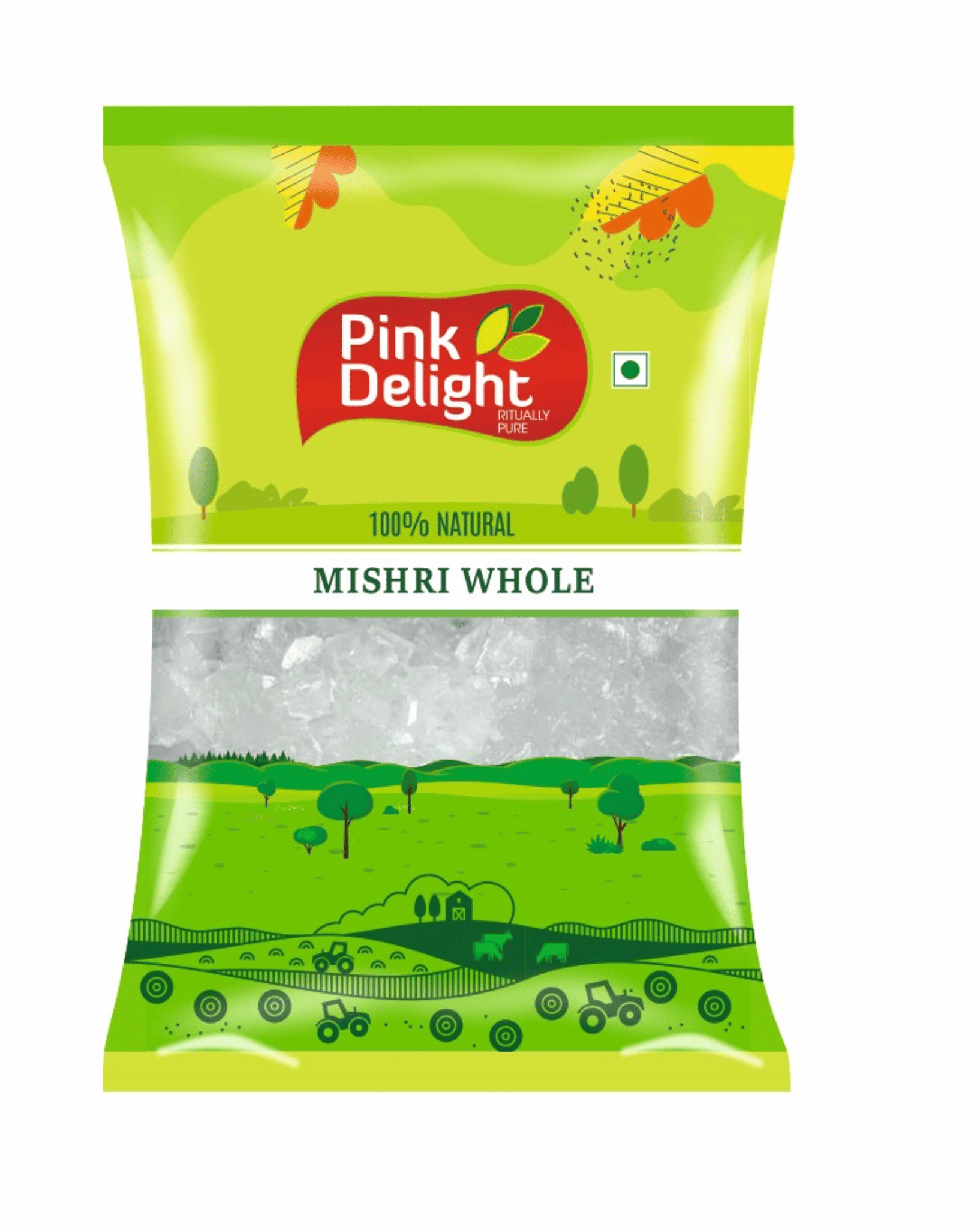 Pink Delight | Mishri Sabut | Mishri Whole | Natural & Organic | 1 Kg Pack