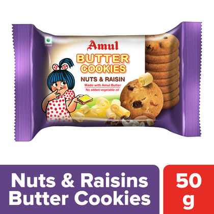 Amul Cookies Nut and Raisins