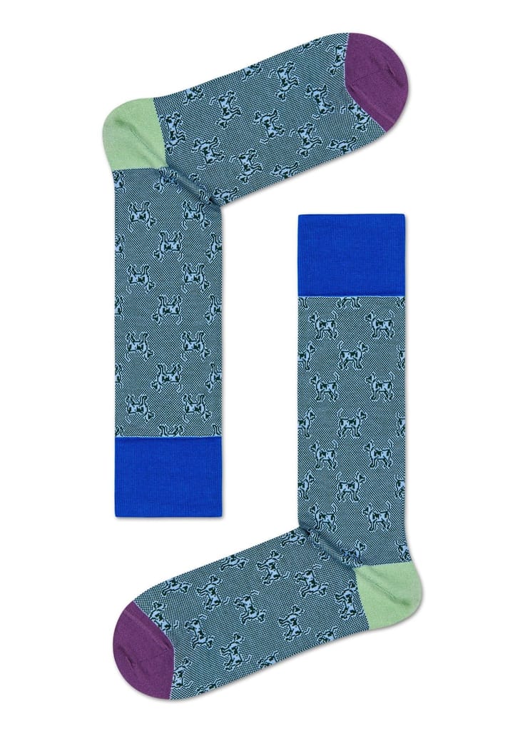 Happy Socks Dressed Laika Sock - Socks | Buy online on ZillyBuy