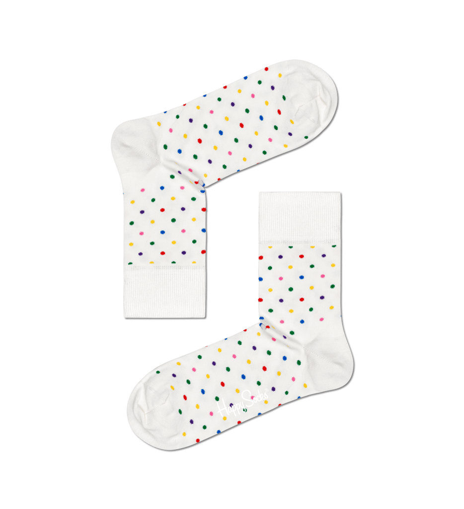 Happy Socks Dot Half Crew Sock - Socks | Buy online on ZillyBuy