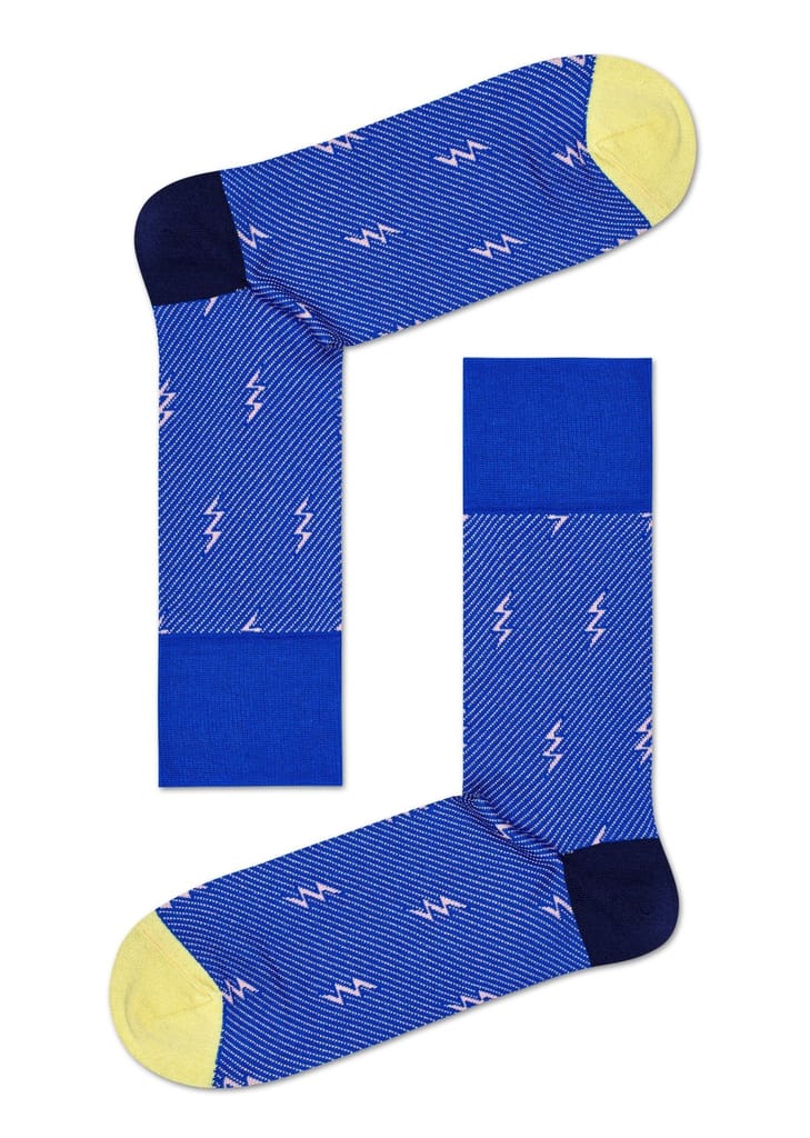 Happy Socks Dressed Flash Sock - Socks | Buy online on ZillyBuy