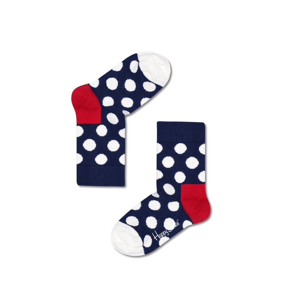 Happy Socks Kids Big Dot Sock - Socks | Buy online on ZillyBuy