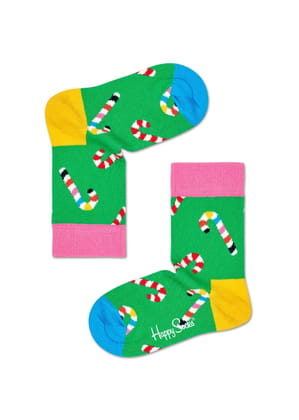 Happy Socks Kids Candy Cane Sock