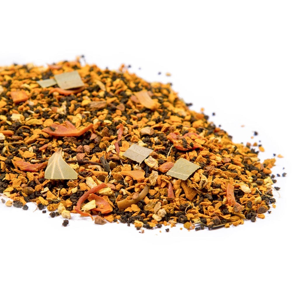 Udyan Tea Turmeric Chai Tea with Cinnamon, Ginger, Mace, Bay Leaves (Herbal), 100% Natural, Boosts Immunity