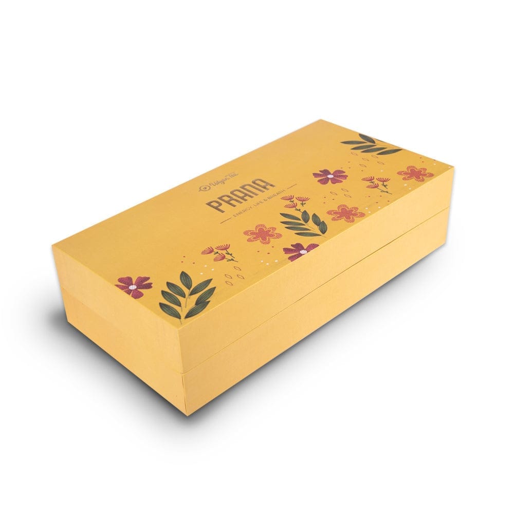 Udyan Tea Prana Tea Gift Box | 50g X 3 Loose Leaf Assorted Tea Varieties | Christmas Tea Gift Pack
