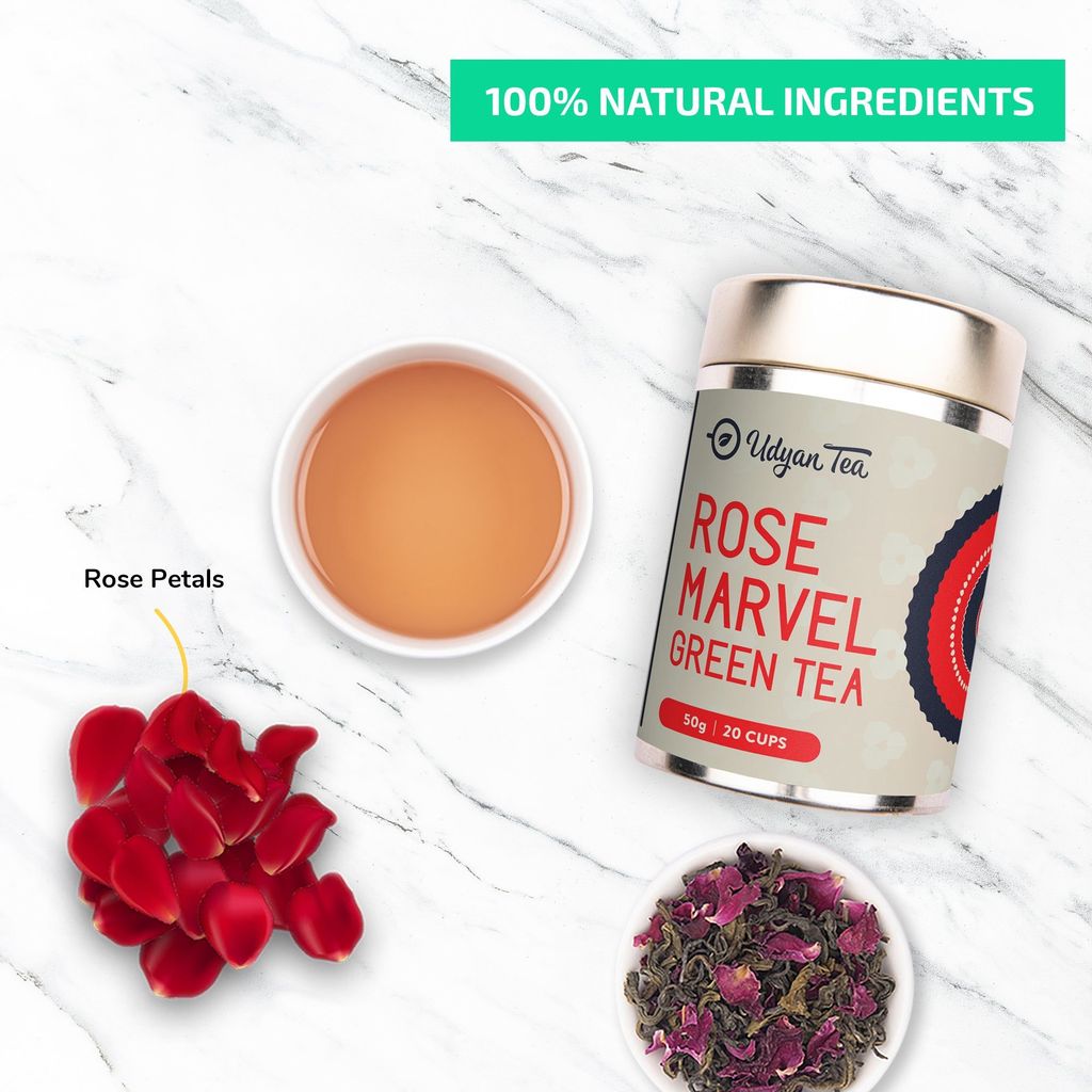 Udyan Tea Rose Marvel Green Tea