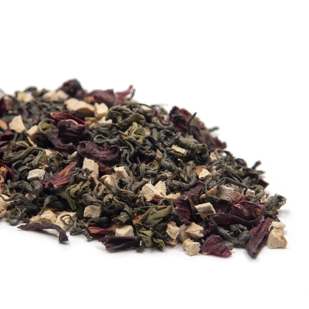 Udyan Tea Hibiscus Spice Green Tea | Fresh Dry Petals| Herbs for Relieving Constipation