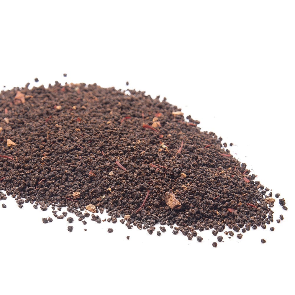 Udyan Tea Saffron Chai Tea | Brews with Milk Natural Indian Spices Loose Leaf Tea