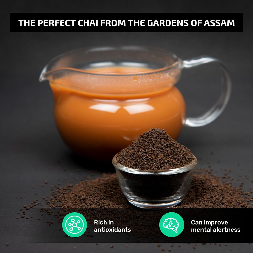 Udyan Tea Assam Exotic Chai, Taste Of Assam Garden Tea, 100% Natural