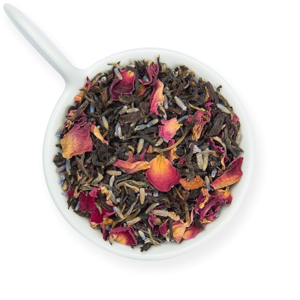 Udyan Tea Lavender Bloom Black Tea | Aromatic Floral Tea | Lavender Flower Tea | Loose Leaf Tea for Stress Relief