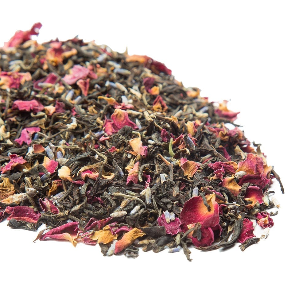 Udyan Tea Lavender Bloom Black Tea | Aromatic Floral Tea | Lavender Flower Tea | Loose Leaf Tea for Stress Relief
