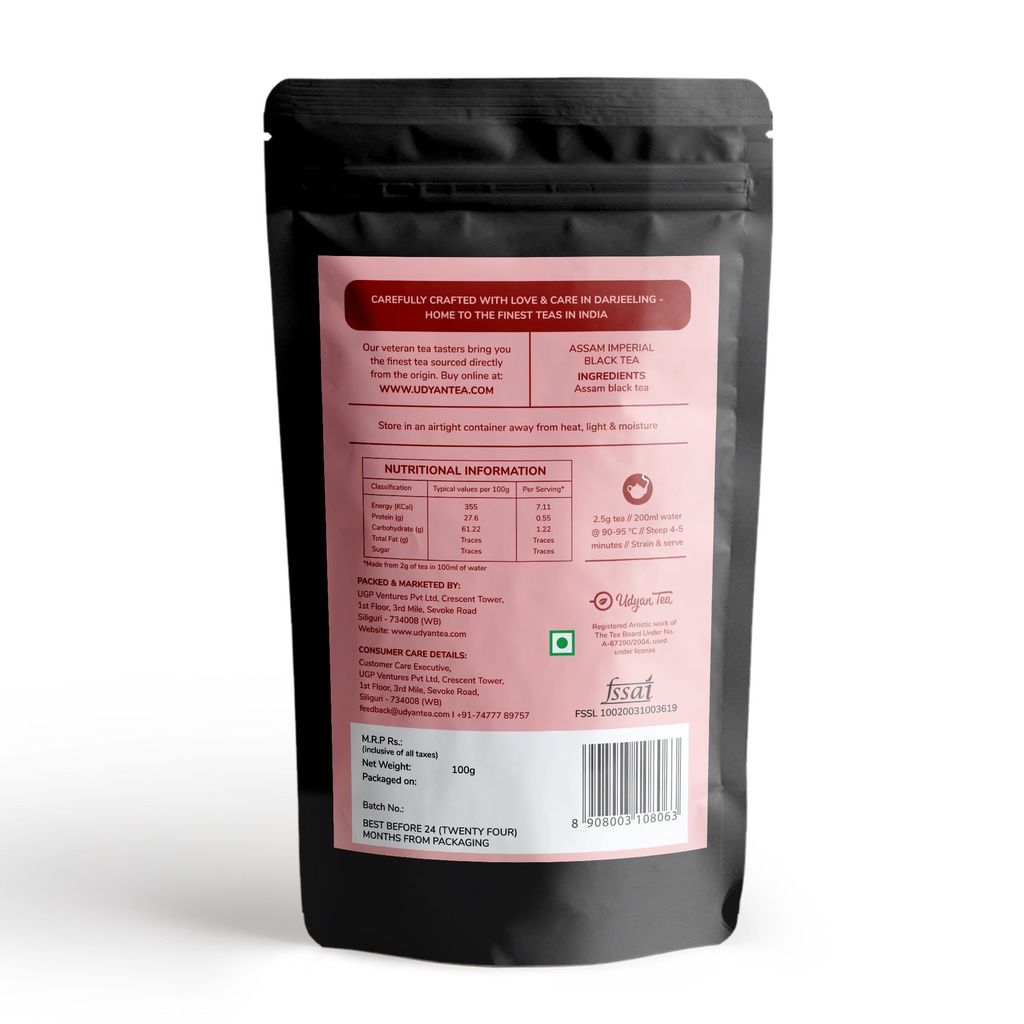 Udyan Tea Assam Imperial Black Tea