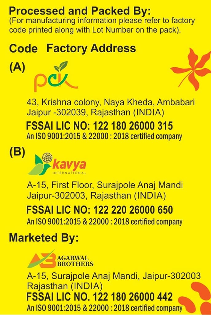 Ritually Pure 100% Organic | Natural & Organic | Sooji (Samolina) | 500 Gm Pack