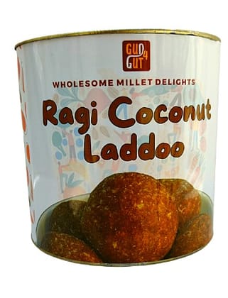 Ragi Coconut Laddoo | Sugar Free Finger Millet Laddu