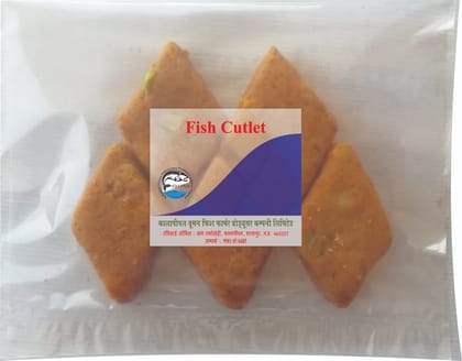 Ready To Eat - Frozen Fish Cutlet, 250g Pack