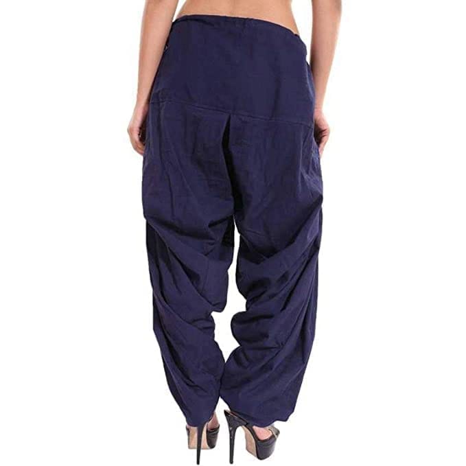 Women's Loose fit Cotton semi Patiyala Salwar