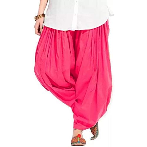 Women's Loose fit Cotton semi Patiyala Salwar