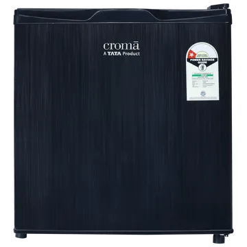 Croma 48 Litres 1 Star Direct Cool Single Door Refrigerator with Anti Fungal Door Gasket (Hairline Dark Grey)