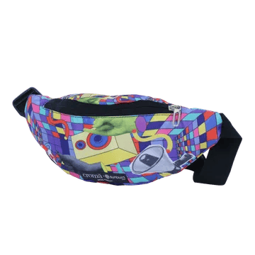 Croma Sunburn Edition Cloth Sling Bag (Adjustable Strap, Multicolor)