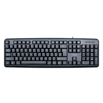 Croma Wired Keyboard (Robust Design, Black)