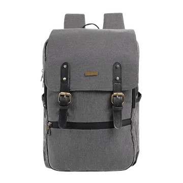 Croma Smart Laptop Backpack for 16 Inch Laptop (Water Resistant, Grey)