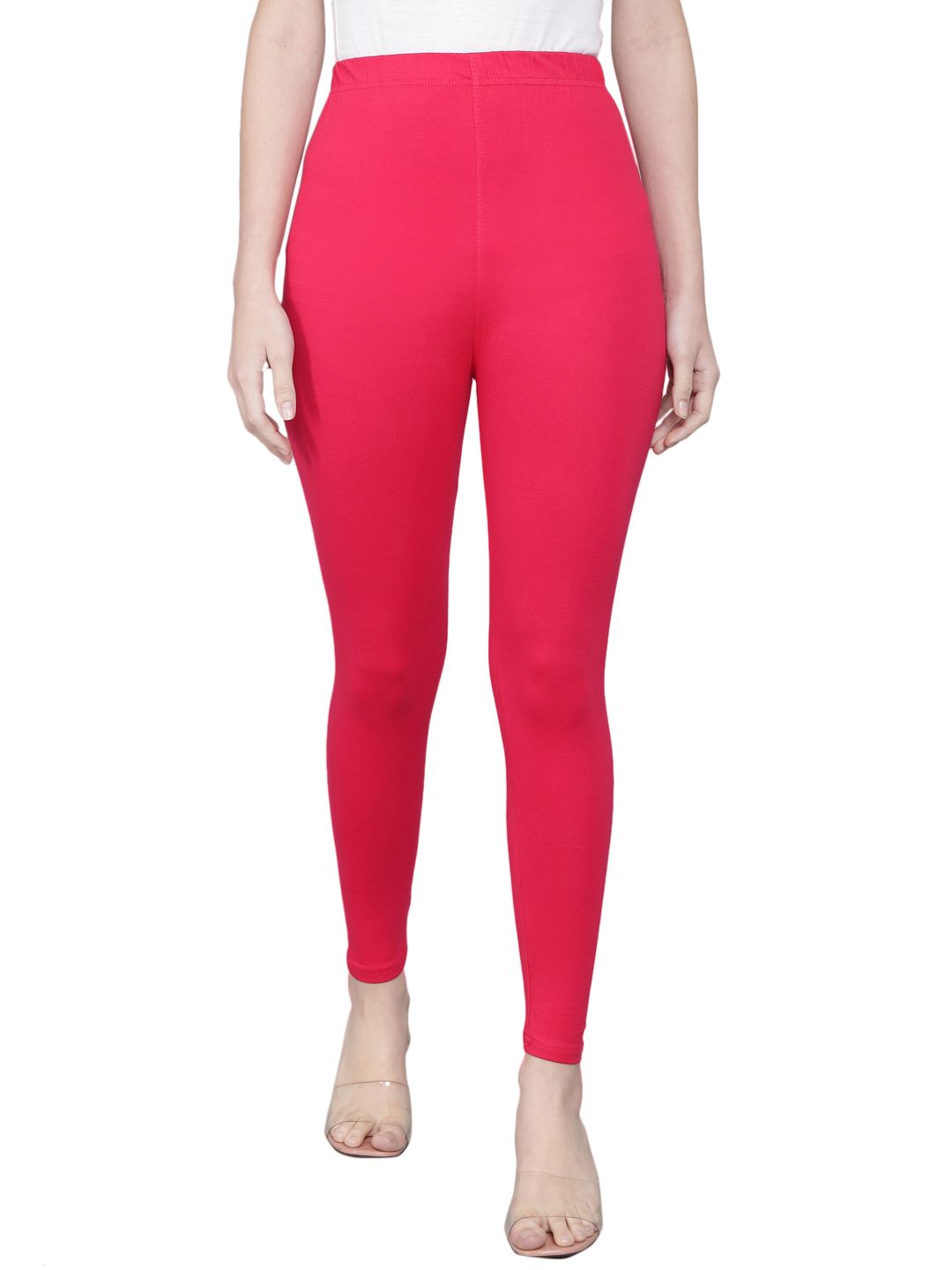 Magenta colour leggings hot sale