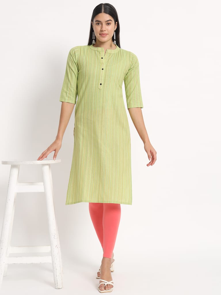 SOFT COLORS Women's Skinny Fit Ethnic Wear Ankle Length Leggings (Gajari)