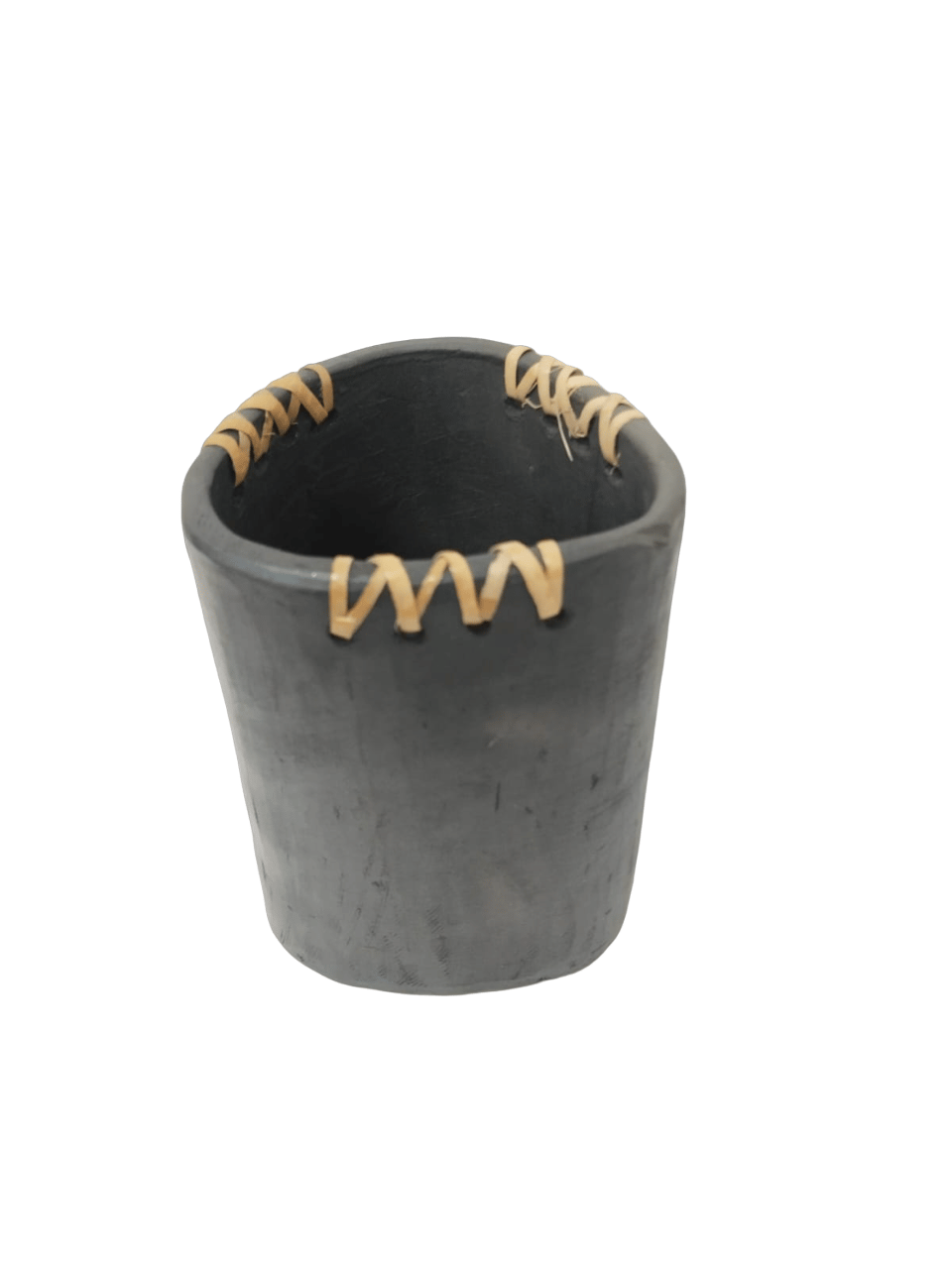 Tribes India Stone Pottery Pen Stand Triangle