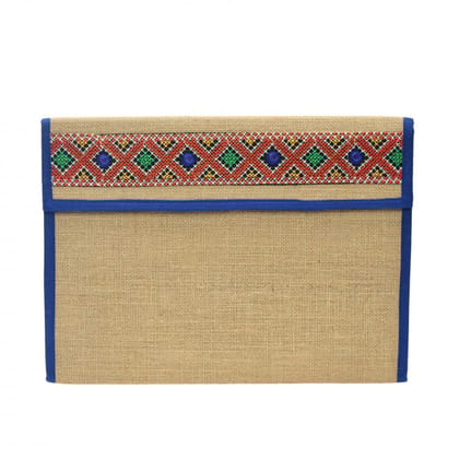 Tribes India Ultramarine Jute File Folder Tribes India Ultramarine Jute File Folder