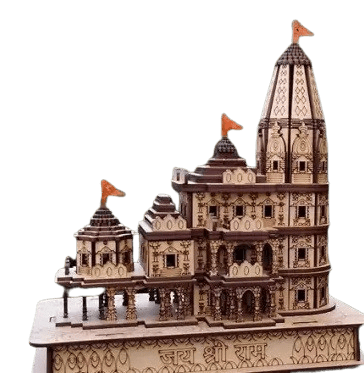 Ram Mandir Ayodhya Arc | Ram Mandir Wood for Home Decor