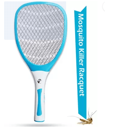 Heavy Duty Mosquito Racket/Bat with Torch with Wire Charging Electric Insect Killer Indoor, Outdoor  (Bat)