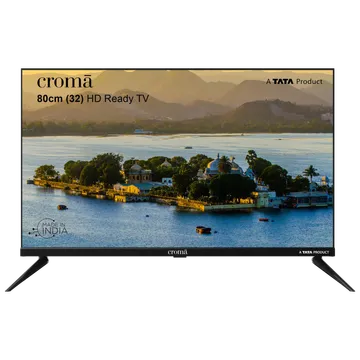 Croma (32 inch) HD Ready LED TV with Bezel Less Display (2023 model)