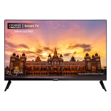 Croma (43 inch) Full HD LED Smart TV with Bezel Less Display (2023 model)