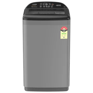 Croma 8 kg 5 Star Fully Automatic Top Load Washing Machine (Pulsator Wash Technology, Inox Grey)