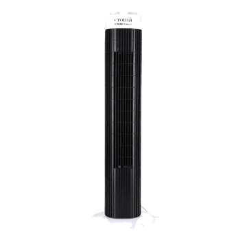 Croma 76.5cm Tower Fan (with Copper Motor, White & Black)