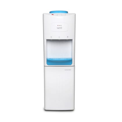 Croma Hot, Cold & Normal Top Load Water Dispenser with Cooling Cabinet (White)