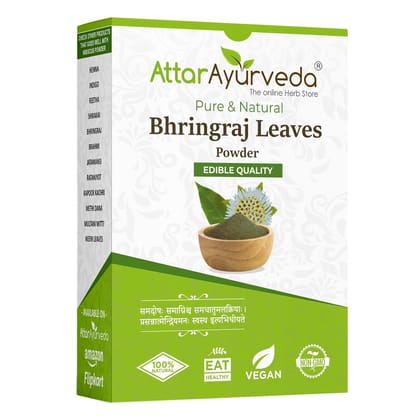 Attar Ayurveda Natural Bhringraj Powder (100 Grams)