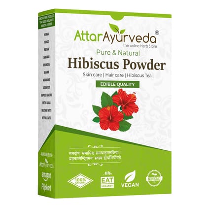 Attar Ayurveda Hibiscus powder (100 Grams)