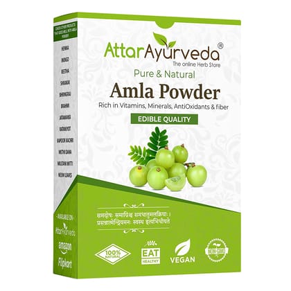 Attar Ayurveda Pure Amla Powder (250 grams)