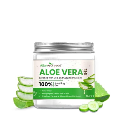 Attar Ayurveda Natural Aloe vera gel (200 ml)