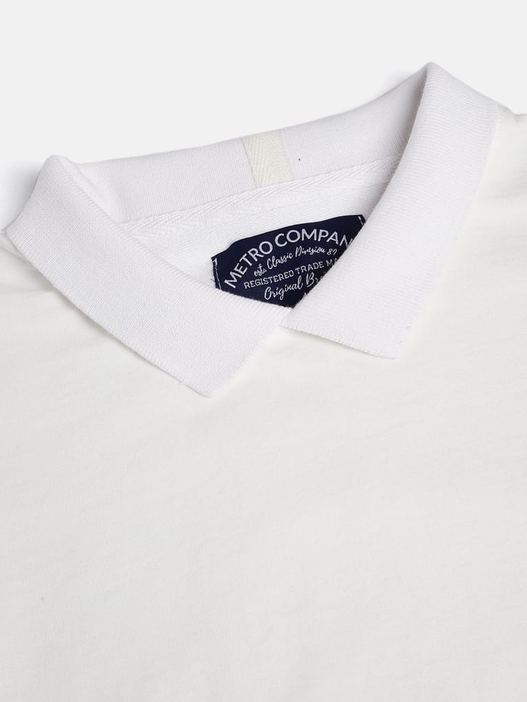 Girls White Sweatshirt