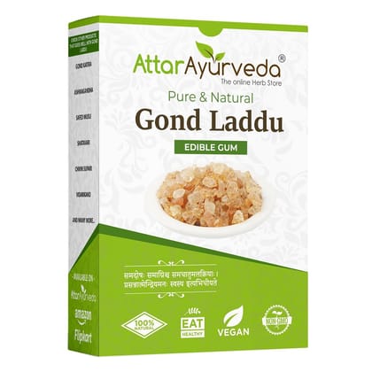 Attar Ayurveda Edible Gond for Laddu 250 Grams
