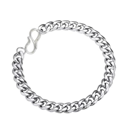 Modern Bracelet Silver & Golden Plated Adjustable 20 cm Length For Boys & Mens (Pack of 2)